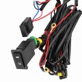 Universal Fog Lights For Car 12v Led Light Onoff Switch Wiring Harness Relay Kit Accessory