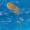 Graphics More Montana State University Bobcats Floating Keychain Oval Foam Fishing Boat Buoy Key Float
