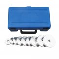 Utmall 10pcs Bearing Race And Seal Bushing Driver Install Set 9 Discs Collar Axle Housing With Carrying Case Master Universal