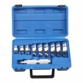 Utmall 10pcs Bearing Race And Seal Bushing Driver Install Set 9 Discs Collar Axle Housing With Carrying Case Master Universal