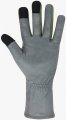Onetac Touch Screen Nomex Pilot Flight Flyers Operator Aviation Duty Work Gloves Goat Leather Tight Fit Palm Green Gray Medium 