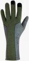 Onetac Touch Screen Nomex Pilot Flight Flyers Operator Aviation Duty Work Gloves Goat Leather Tight Fit Palm Green Gray Medium