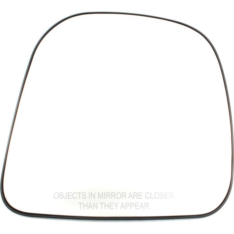 Chevy Express 1500 2500 3500 1996-2002 Mirror Glass Passenger Side Non-heated W Backing Plate Convex Type Performance