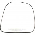 Chevy Express 1500 2500 3500 1996-2002 Mirror Glass Passenger Side Non-heated W Backing Plate Convex Type Performance 