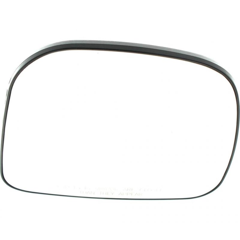 Chevy Express 1500 2500 3500 1996-2002 Mirror Glass Passenger Side Non-heated W Backing Plate Convex Type Performance