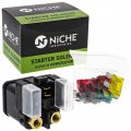 Niche Starter Motor Solenoid Kit For 2007-2015 Yamaha Wr450f 5tj-81890-30-00 5tj-81940-12-00 Motorcycle