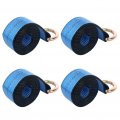 Heavy Duty 4x 8 Lasso Straps Wrecker Car Hauler Tow Dolly Tire Wheel Tie Down Strap Blue