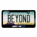 Ipick Image Made For Chevrolet Corvette C7 Zr1 Black Metal License Plate Frame