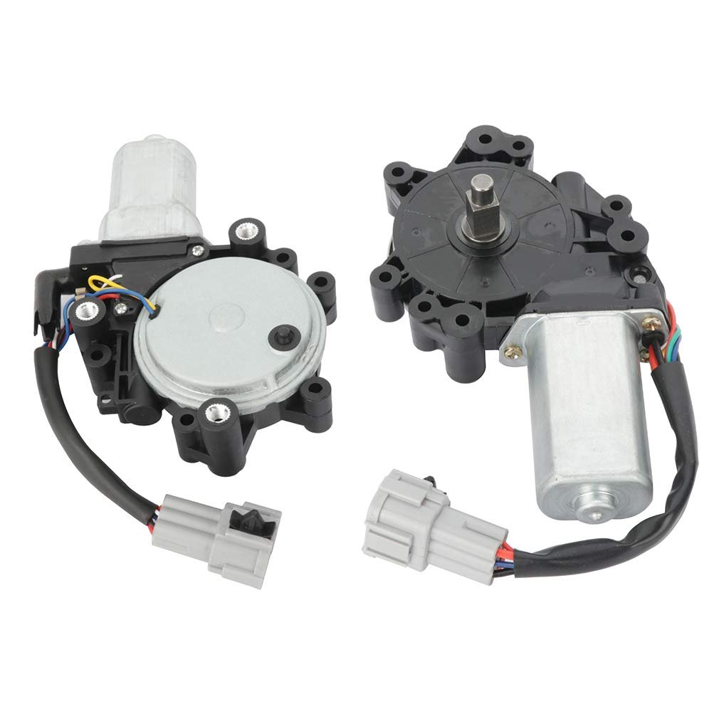 Power Window Lift Motor Front Left And Right Fit For 2004-2010 Infiniti Qx56 2005-2012 Nissan Armada I Replacement Oe 742-527