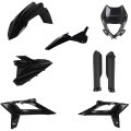 Full Plastic Kit Black For 20-22 Beta 250rr2stroke 