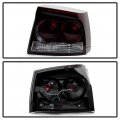 Acanii For Red Smoke 2009-2010 Dodge Charger Se Sxt Srt8 Tail Lights Brake Lamps Left Right