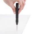 Uxcell Automatic Center Punch Hss Adjustable Spring Loaded Drill Tools Black