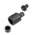 Uxcell Socket Reducer And Adapter Set Of 4 Pcs Female To Male Cr-v Black