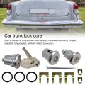 Door Lock Cylinder And 2 Keys Doors Trunk Key Set Replacement For Pontiac Grand Am 1974 Part Number 654394765282