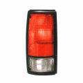Driver Side Tail Light With Black Trim Crshl04741 For 1982 1993 Chevrolet S10 Pickup And Gmc Sonoma 