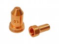Icon17 Plasma Cutter Consumables For Ltp7500cnc And Nt75cnc Torch 10 Nozzles 4 Electrodes Stand Off Guider Shield Cap Swirl
