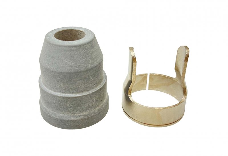 Icon17 Plasma Cutter Consumables For Ltp7500cnc And Nt75cnc Torch 10 Nozzles 4 Electrodes Stand Off Guider Shield Cap Swirl
