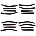 Gxywady Side Window Visors Deflectors Rain Guard Replacement For Toyota C-hr Chr 2017 2018 2019 2020