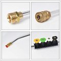 Pressure Washer Extension Wand Set 20a Replacement Spray Lance With 5 Nozzle Tips And M22 Connector 4000psi