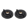 2 Pcs Faucet Mounting Lock Nut M11x1 Abs Plastic Sinks Parts Replacement With Brass Thread For Kitchen Bathroom Water Filter 