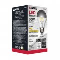 Satco 6 Pack Dimmable Led Filament Lamps S12421 High Lumens Watt A19 Silver Crown Medium Base 2700k 90 Cri 120 Volt For Use At