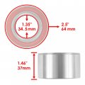 Caltric Rear Axle Carrier Tube Bearing Kit Compatible With Polaris Magnum 325 330 500 2001 2002 2003 2004 2005 2006