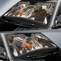 Yosa Dinosaur World Driver Car Sun Shade For Windshield Angry Tyrannosaurusshade Auto Front Window Visor Sunshade Universal Uv