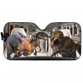 Yosa Dinosaur World Driver Car Sun Shade For Windshield Angry Tyrannosaurusshade Auto Front Window Visor Sunshade Universal Uv