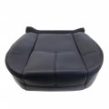 Front Bottom Seat Cover For Chevy Gmc Tahoe Suburban Avalanche Sierra Yukon Xl 2007 To 2014 Black Microfiber Leather Custom Fit