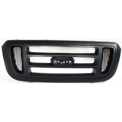 Perfect Fit Group F070164 Ranger Grille Horizontal Bar Insert Painted-black 2wd Xl Xlt Edge Tremor Models