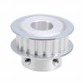 Uxcell Aluminum Xl 20 Teeth 12mm Bore Timing Belt Pulley Flange Synchronous Wheel For 10mm