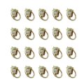 2 In E Track O Ring Tie Down Anchors For Trailer 20 Pack 1500 Lb Load Limit Steel Cargo Securing Rings Rail Systems 