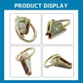 2 In E Track O Ring Tie Down Anchors For Trailer 20 Pack 1500 Lb Load Limit Steel Cargo Securing Rings Rail Systems