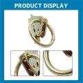 2 In E Track O Ring Tie Down Anchors For Trailer 20 Pack 1500 Lb Load Limit Steel Cargo Securing Rings Rail Systems