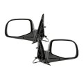 Power Door Mirror Pair For Mazda B2500 1998 1999 2000 2001 Driver And Passenger Side Non Heated Textured Black Base Xl Xlt 