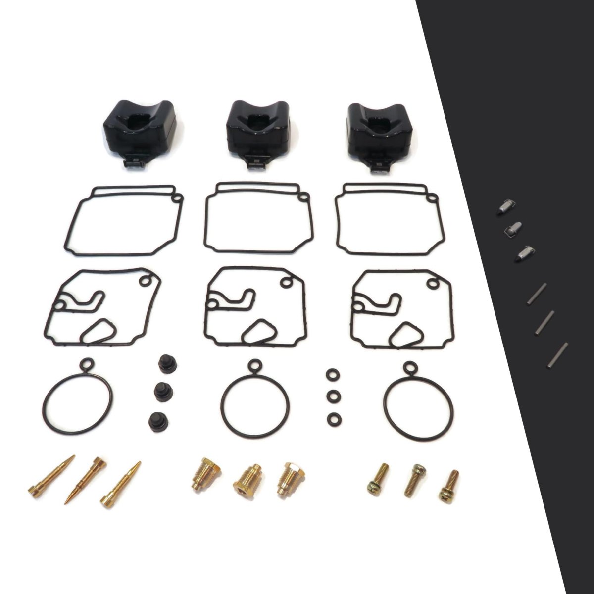 The Rop Shop Carburetor Repair Kit For Yamaha 50hp Outboard 50esf-jd P50tlru Pro50ld 50tlr