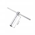 Uxcell Socket Accessory Set Of 3 Pcs 8mm 6-point Deep 4 5 Sliding Wrench Breaker Bar 6 Flexible Extension With 1 Drive