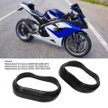 Air Intake Duct Rubber Boots 2 Pcs Tube Boot Inlet Pipe Seal Replacement For Gsxr 600 750 1000