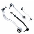A-premium Set Of 8 Front Suspension Kit Lower Forward Rearward Control Arm Sway Bar Link Inner Outer Tie Rod End Compatible
