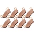 4 Pair Rear Sintered Brake Pads Fa354 For Polaris Ranger 400 500 570 700 800 And Brutus 2004 2014 