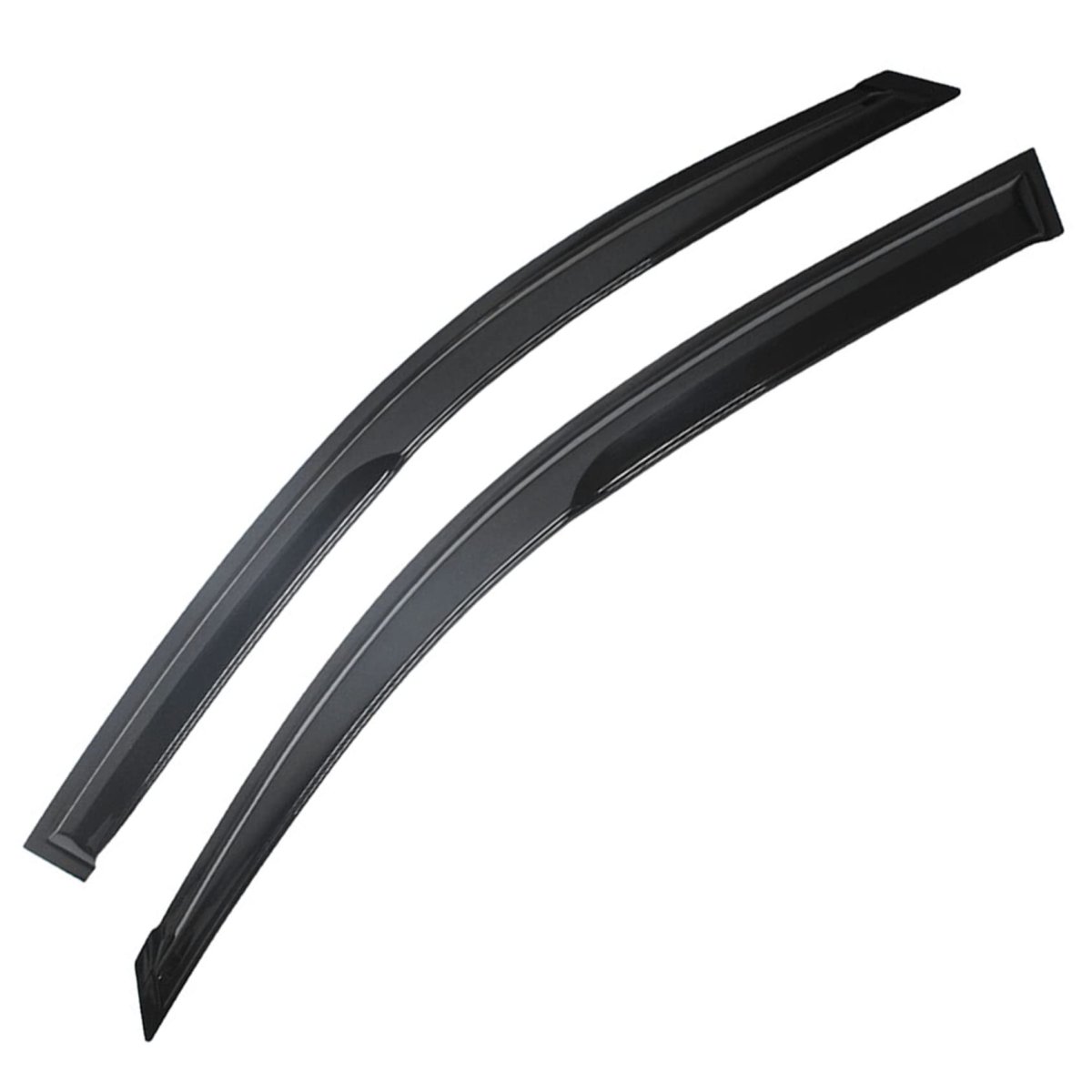 Window Visors Sun Rain Guards For Rav4 2006 2012 4 Pack Car Deflectors Vent Shade Replacement Black Abs Plastic Outside Side