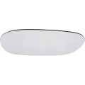 Door Mirror Glass For Dodge B1500 B2500 B3500 1995 To 1998 Clear With Adhesive Strips Attachment Front Mount Replacement
