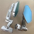 Hongk- Chrome Adjustable Base Mirrors Rearview Compatible With Suzuki Hayabusa Gsx1300r 99-12 B01ck7hhm4