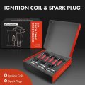 A-premium Ignition Coils And Spark Plugs Kits Compatible With Subaru Outback 2001-2009 Legacy 2008-2009 Tribeca B9 2006-2007 3
