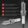 A-premium Ignition Coils And Spark Plugs Kits Compatible With Subaru Outback 2001-2009 Legacy 2008-2009 Tribeca B9 2006-2007 3