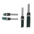 2024 Upgraded Straight Router Bit With Bearing 4pcs Flush Trim Template 1 4-inch Shank Top Pattern