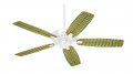 Tie Dye Spine 101 Ceiling Fan Skin Kit Fits Most 42 Inch Fans Fan And Blades Sold Separately 
