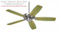 Tie Dye Spine 101 Ceiling Fan Skin Kit Fits Most 42 Inch Fans Fan And Blades Sold Separately