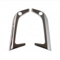 Beautost Fit For Lexus New Rx Rx350 Rx350h 2023 2024 Front Fog Light Lamp Cover Bezel Trims Silver 