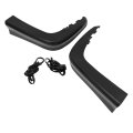 Secos 2pcs Rear Bumper Spoiler Lip Lower Body Kit Left Right For Toyota Corolla 2005 2006 2007 2008 Replace 7608702010c1